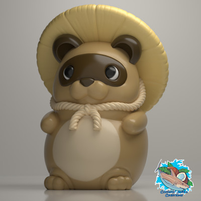 Tanuki clean render Jpeg